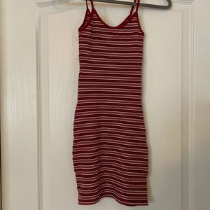 Striped, bodycon dress by Brandy Melville